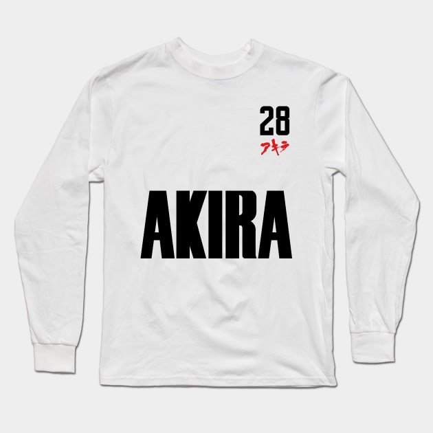 Akira Kanji 28 Long Sleeve T-Shirt by Lucile